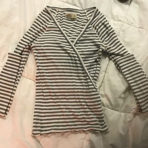 Long sleeve striped shirt